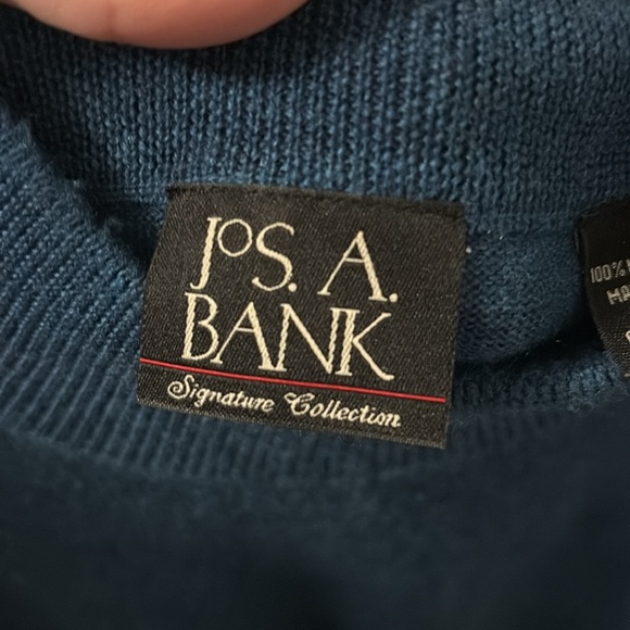 JOS A BANK merino wool sweater size: L - Picture 4 of 6